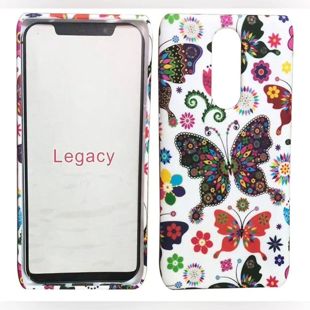 3/$10 Legacy Vibrant Butterfly Pattern Phone Case Full Coverage